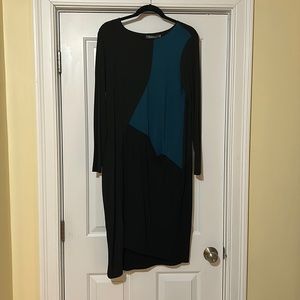 NWT ALEMBIKA color block dress!!!